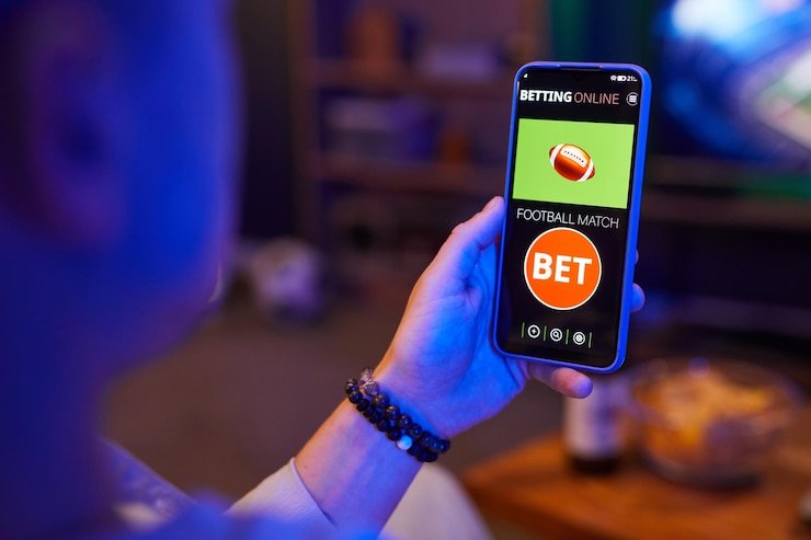 Antarmuka permainan angka 2D di aplikasi mobile togel777